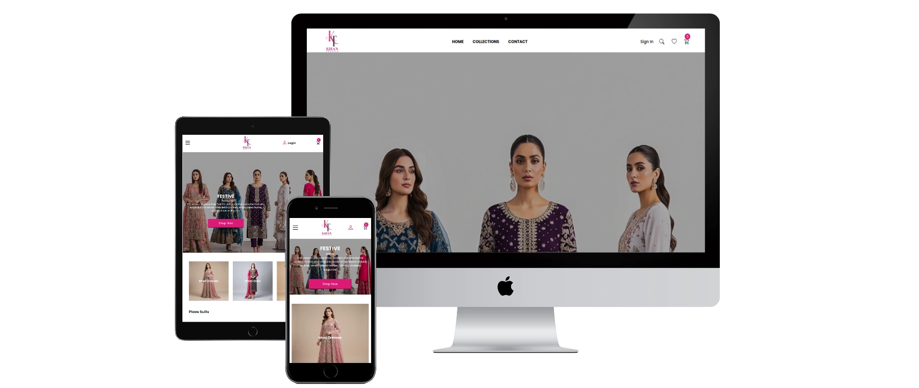 Khan Textile – Clothing Store screenshot