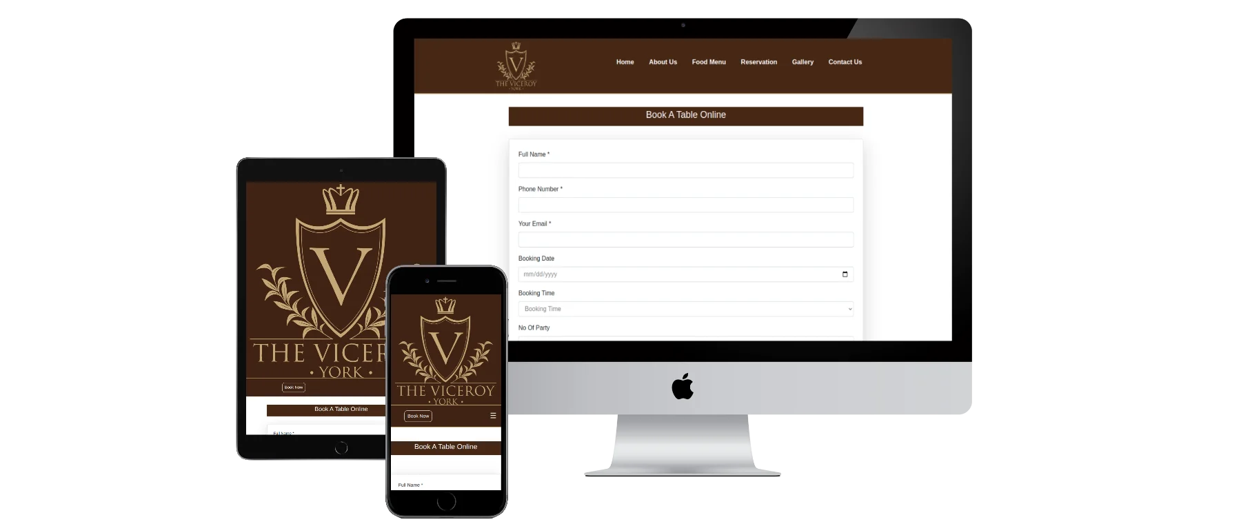 Viceroy Restaurant screenshot