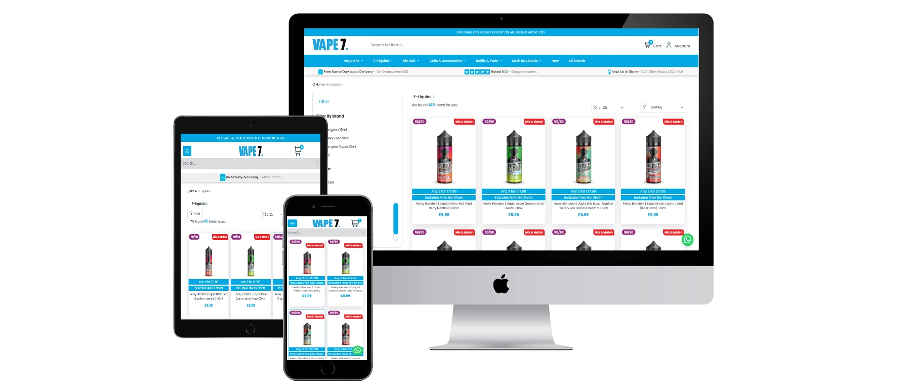 Vape7 - Online Store screenshot