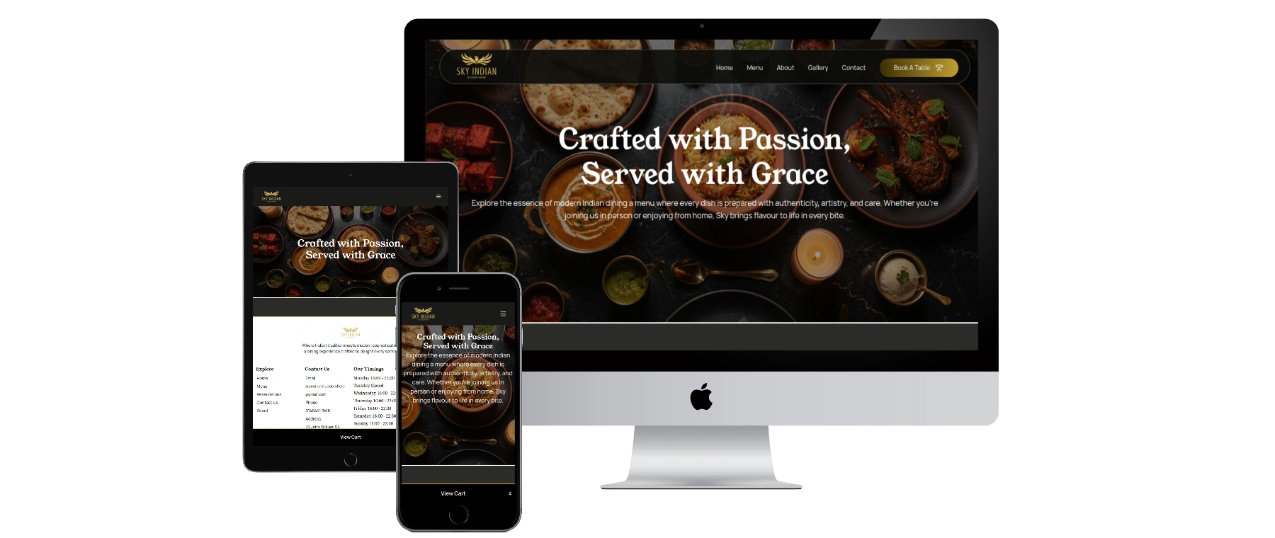 Sky Indian – Restaurant Ordering screenshot